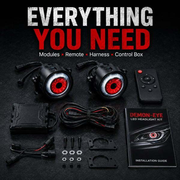 💥2026 HOT SALE🏆50K+ SOLD!🔥Last Day 60% OFF👀Demon-Eye LED Headlight Kit