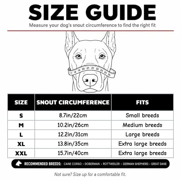 👿Hell Hound Monster Muzzle
