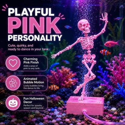💀Air-Driven Dancing Skeleton Aquarium Ornament