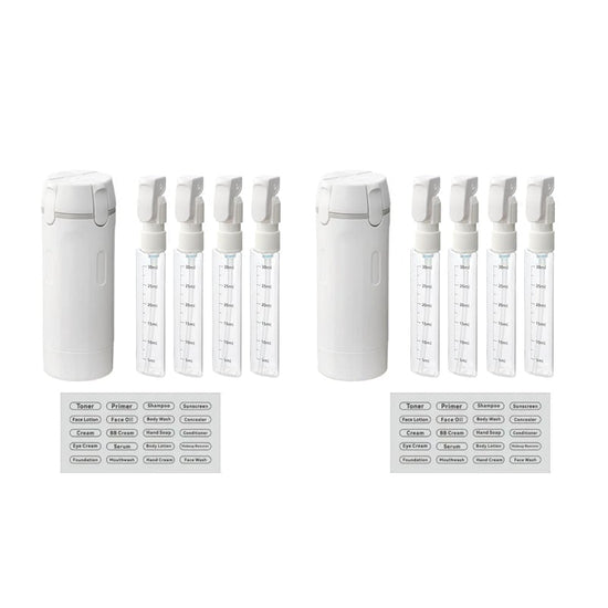 4-in-1 Leakproof Rotatable TravelDispenser Set