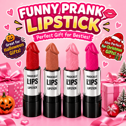 💄FUNNY LIPS PRANK LIPSTICK🎁Great for Halloween＆Christmas gag gifts for women