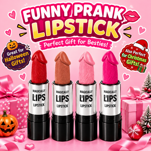💄FUNNY LIPS PRANK LIPSTICK🎁Great for Halloween＆Christmas gag gifts for women