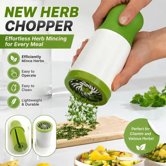 🌿 Compact Cordless Herb Chopper — Efficient Cilantro & Herb Mincer