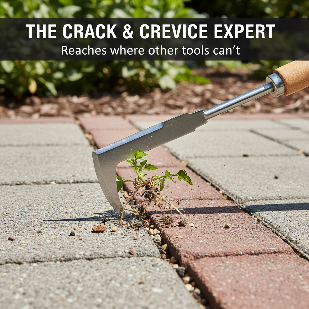 Precision Weeding Hook — Crack & Crevice Garden Weeder