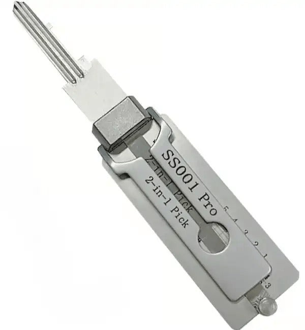 🔑 SS001 Pro Locksmith Tool Set — Stainless Steel, Precision Decoder & Pick