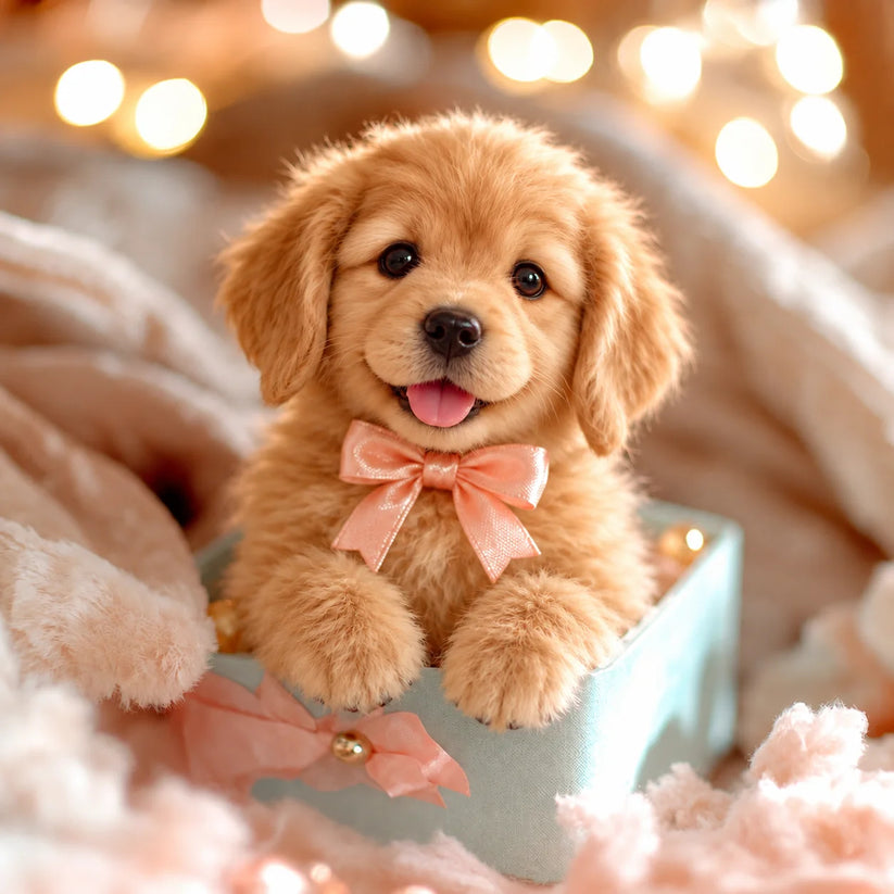 🐕🐾 Realistic Robot Golden Retriever Puppy