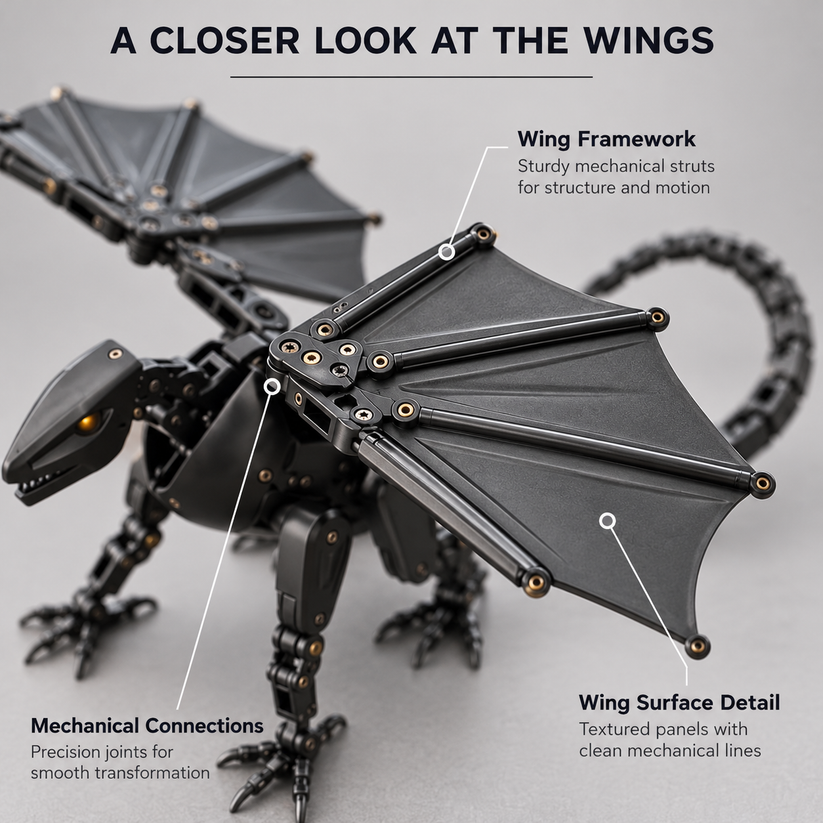 DragonMorph – Egg to Dragon Transforming Mechanical Toy