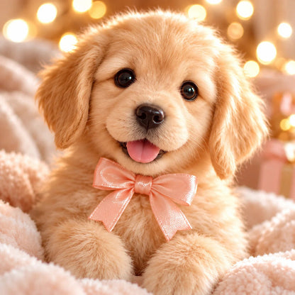 🐕🐾 Realistic Robot Golden Retriever Puppy