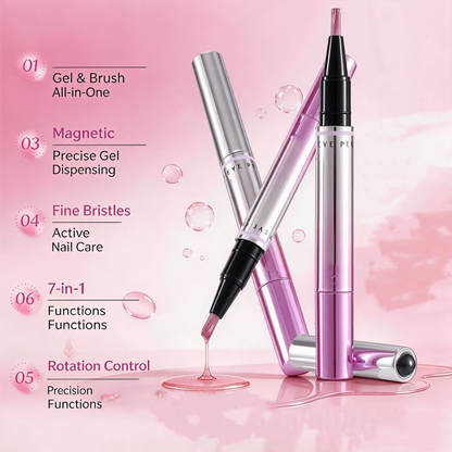 dht™⭐Mailing cat eye pen - magnetic attachment integrated nail trimming tool