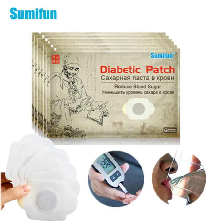 HerbalWell Diabetes Patch, Natural Botanical Ingredients, Effective Transdermal Navel Patches for Healthy Blood Glucose Management