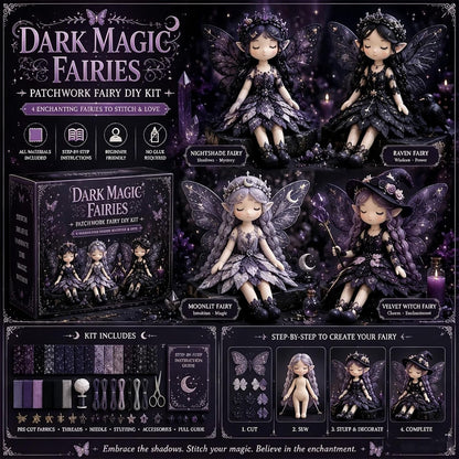 Fairies Patchwork Sewing Kit