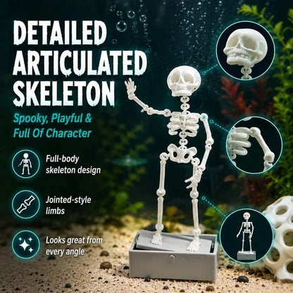 💀Air-Driven Dancing Skeleton Aquarium Ornament