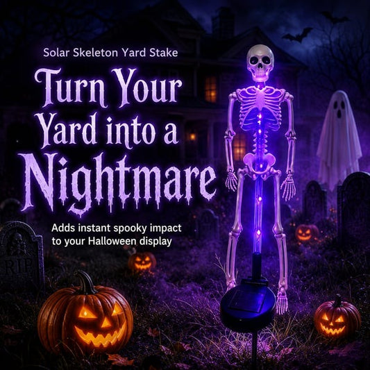 💀Solar Skeleton Yard Stake