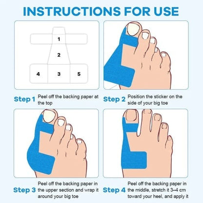 Pre-cut medical corrective tape