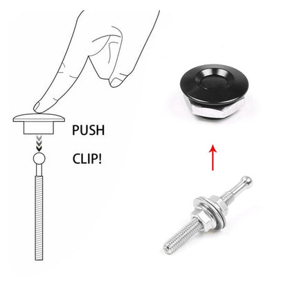 🔒 4Pcs Universal Aluminum Quick-Release Lock Latches - Secure & Easy Access!⚡