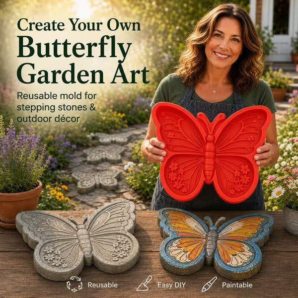 🌻Reusable Sunflower Stepping Stone Mold