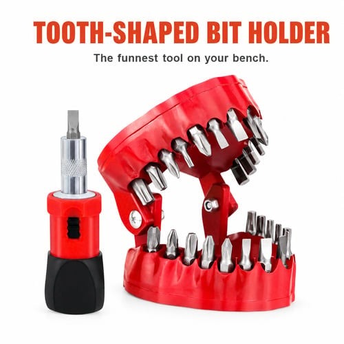 🧰Barn Star 28 pc. Dental Style Bit Set with Stubby Handle