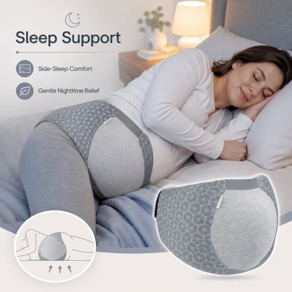 🤰Dream Belt Sleep Aid, Maternity Sleep Support & Wedge for Ultimate Comfort during Pregnancy