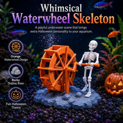 💀Air-Driven Dancing Skeleton Aquarium Ornament