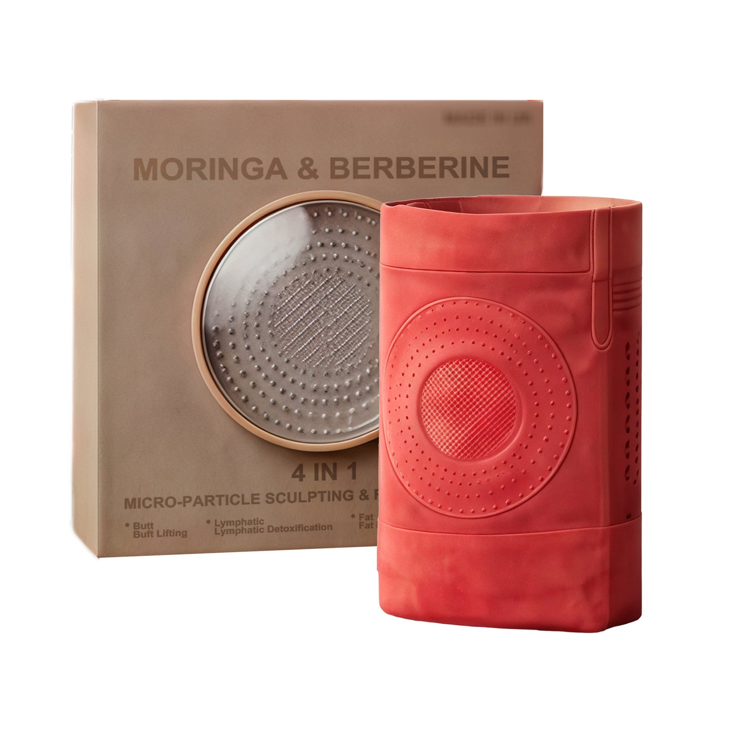 Moringa Berberine Sculpting Shorts-Micro-Particle Fat Burn Body Shaper