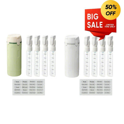 4-in-1 Leakproof Rotatable TravelDispenser Set
