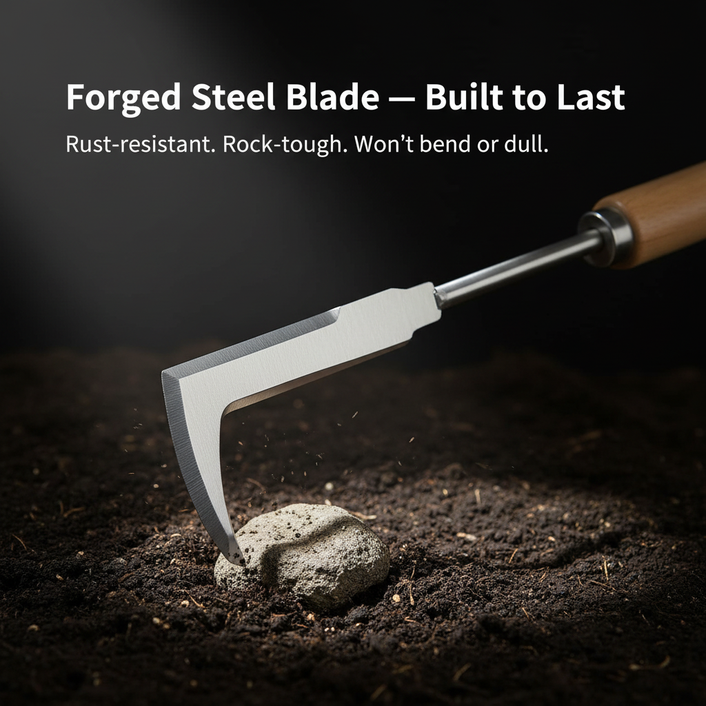 Precision Weeding Hook — Crack & Crevice Garden Weeder