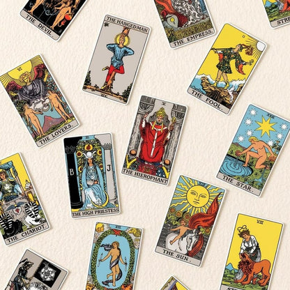 🎄💝Tarot Card Necklace with Mini Tarot Cards