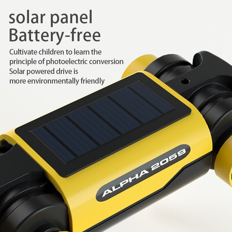 🤖Intelligent robot dog☀️powered by solar energy💡promoting children's intelligence