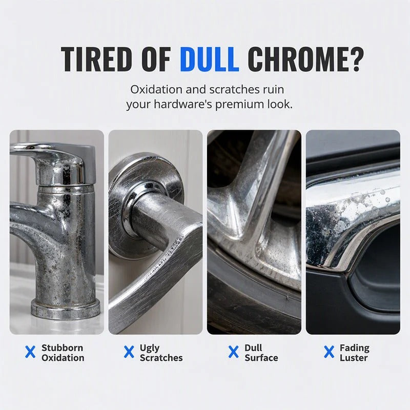 dht™⭐Chrome Restoration Set – Removes Oxidation & Restores High-Gloss Metallic Finish