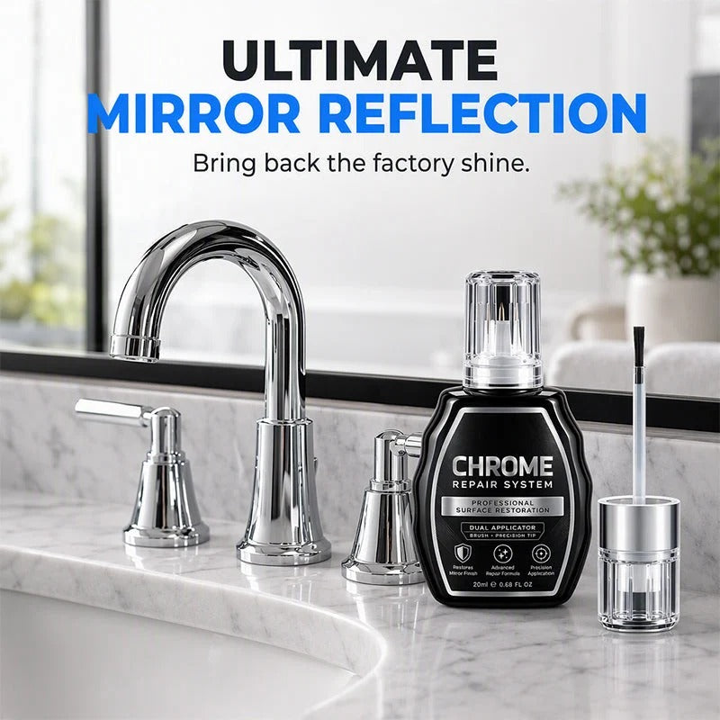 dht™⭐Chrome Restoration Set – Removes Oxidation & Restores High-Gloss Metallic Finish
