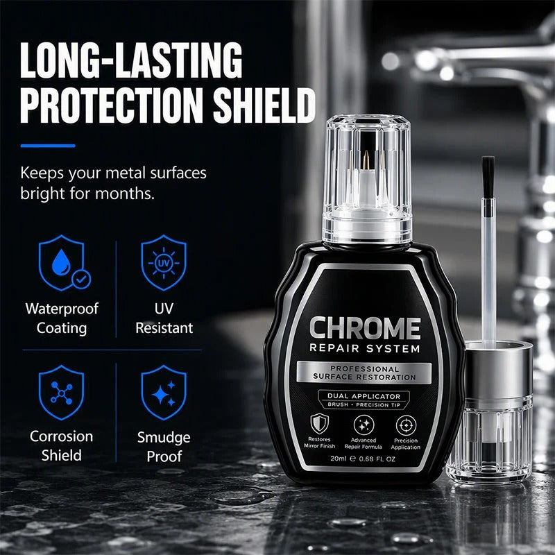 dht™⭐Chrome Restoration Set – Removes Oxidation & Restores High-Gloss Metallic Finish