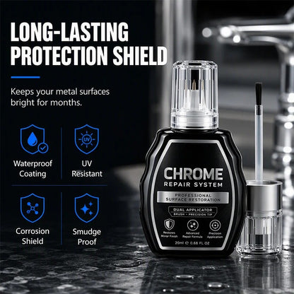 dht™⭐Chrome Restoration Set – Removes Oxidation & Restores High-Gloss Metallic Finish