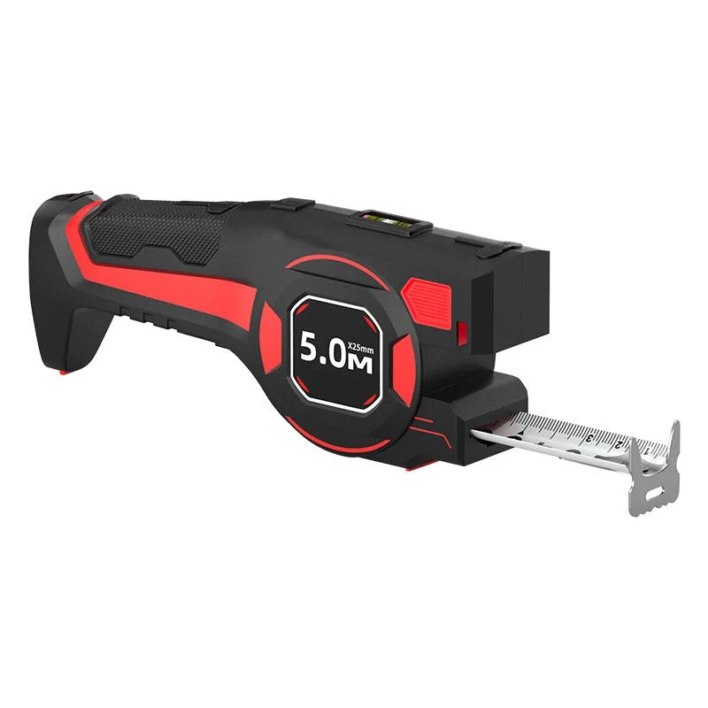 2-in-1 measuring tape with laser guide
