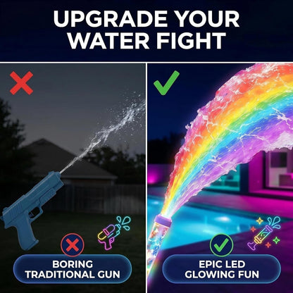 🔥LAST DAY 50% OFF🌈Glowing Rainbow LED Water Blaster