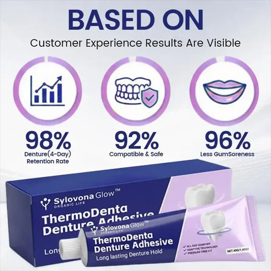 Denture Fixative Adhesive: Secures Dentures for a Natural, Snug fit