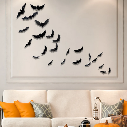 🦇Halloween 3D Bat LED Wall Light Decor