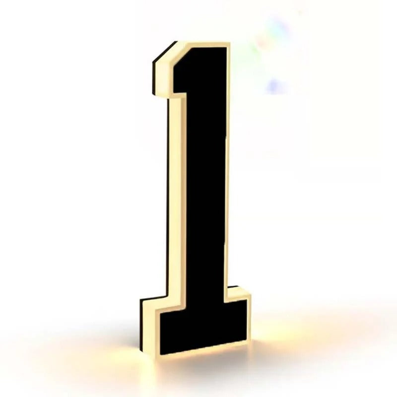 🏠 Buy 1, get 1 free 🔢Waterproof LED house numbers for outdoor use