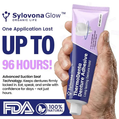 Denture Fixative Adhesive: Secures Dentures for a Natural, Snug fit