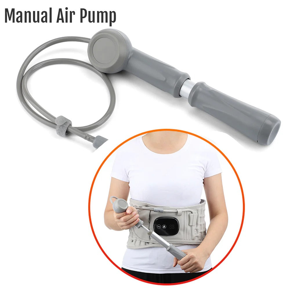 Red Light Heating Waist Massager, Inflatable Support Vibration Therapy Belt