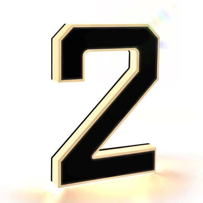 🏠 Buy 1, get 1 free 🔢Waterproof LED house numbers for outdoor use