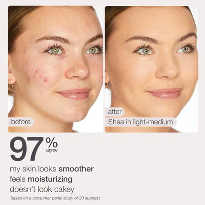 SPF30 Blur Tinted Moisturizer, Brightening & Hydrating Skin Cream
