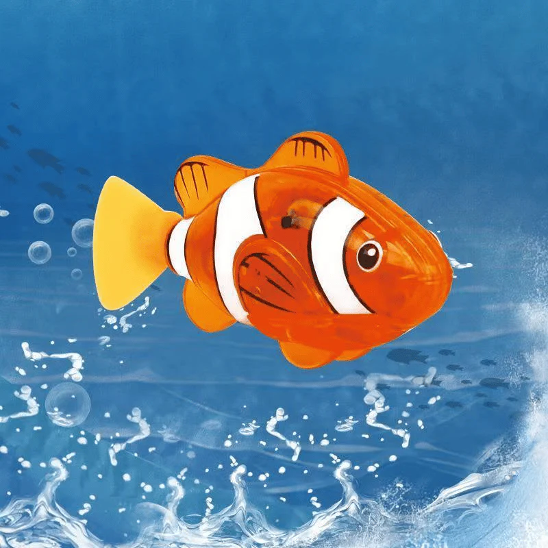 4 Pcs Electronic Pet Fish Bath Toy