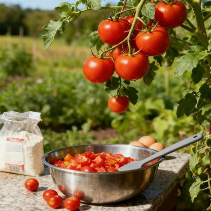 Summer Grow Juicy Ruby Pearl Tomatoes, Super Easy for Beginner Gardeners