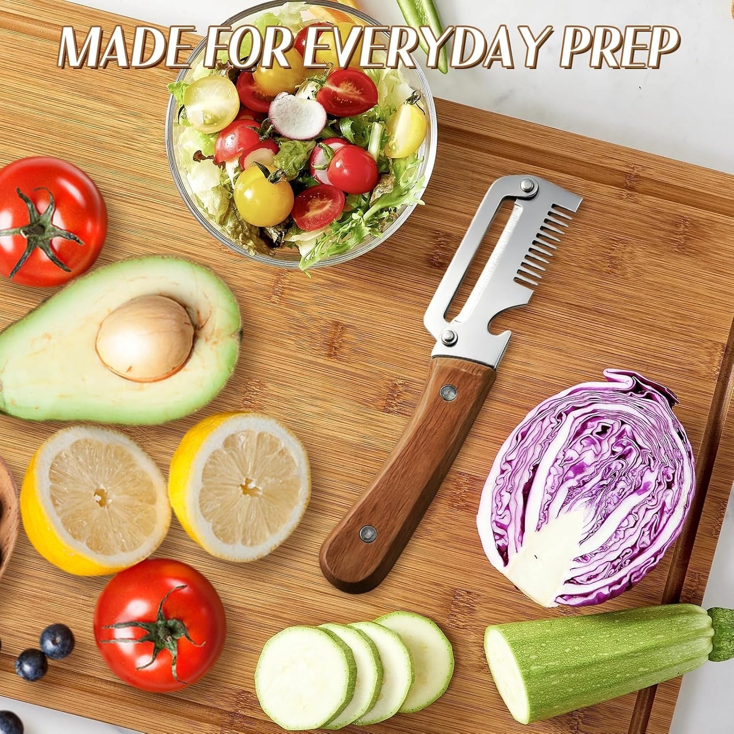 2 Pcs Multi-Functional Vegetable Peeler for Kitchen