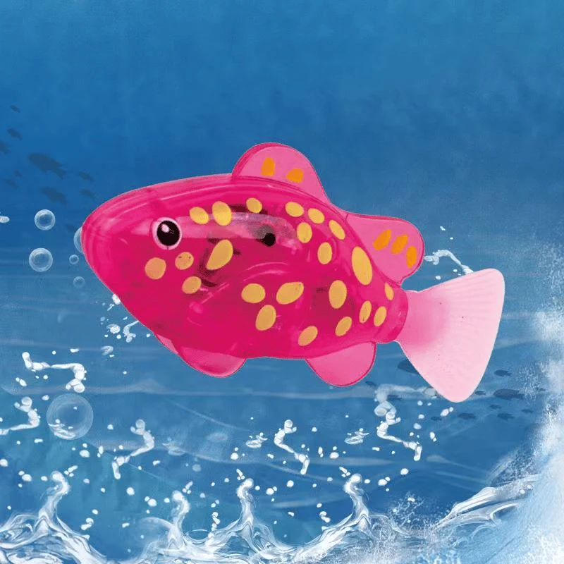 4 Pcs Electronic Pet Fish Bath Toy