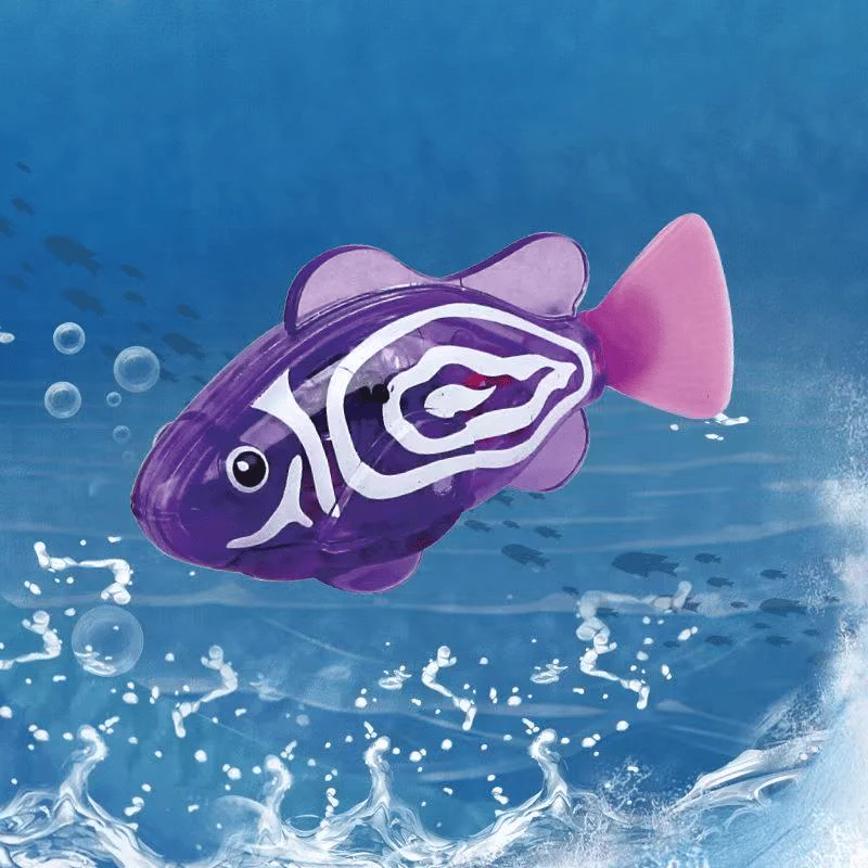 4 Pcs Electronic Pet Fish Bath Toy