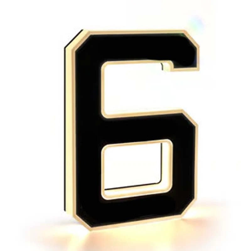 🏠 Buy 1, get 1 free 🔢Waterproof LED house numbers for outdoor use