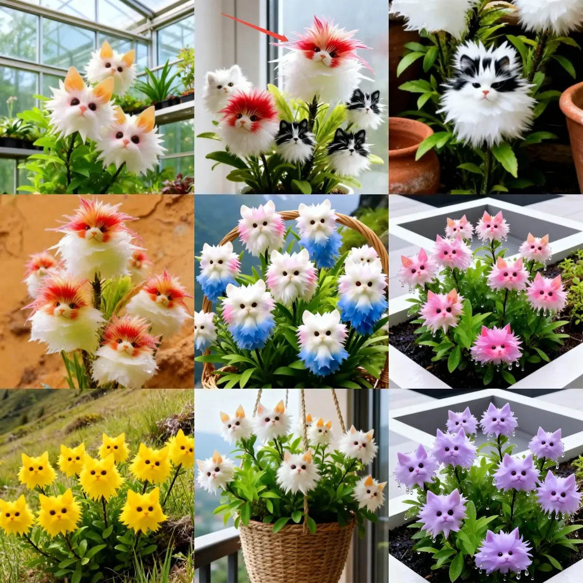Magical plants! Cat's eye dazzling series