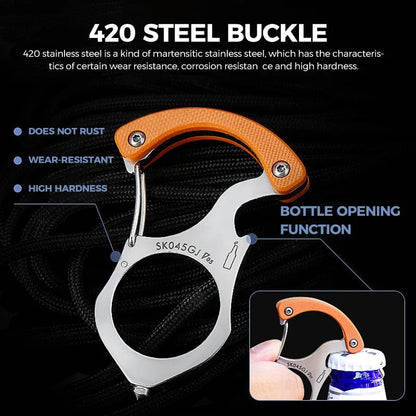 Portable Emergency Glass Breaker & Personal Safety  Key Chain