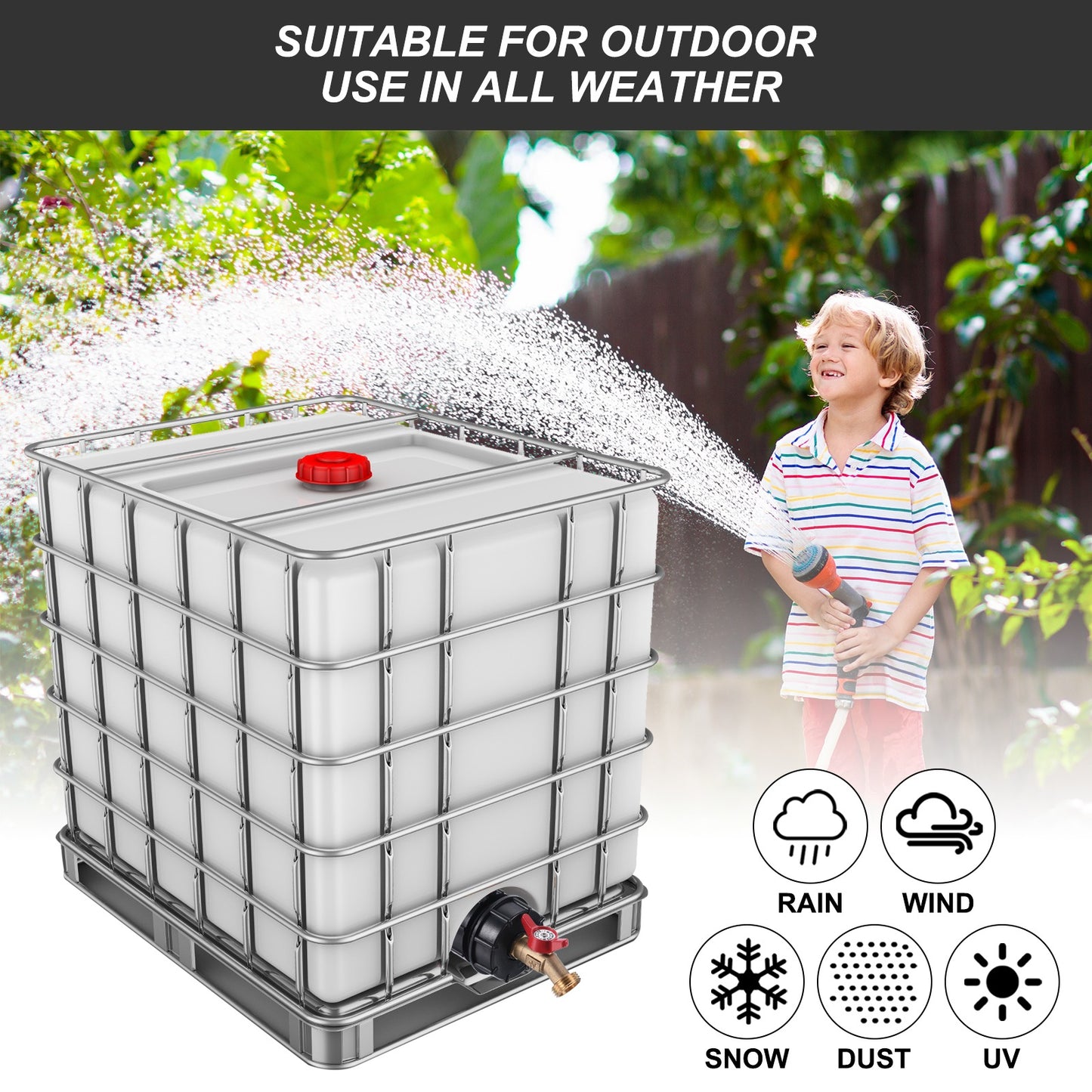 💧IBC Tote Adapter✅️275-330 Gallon Tote to Garden Hose Adapter